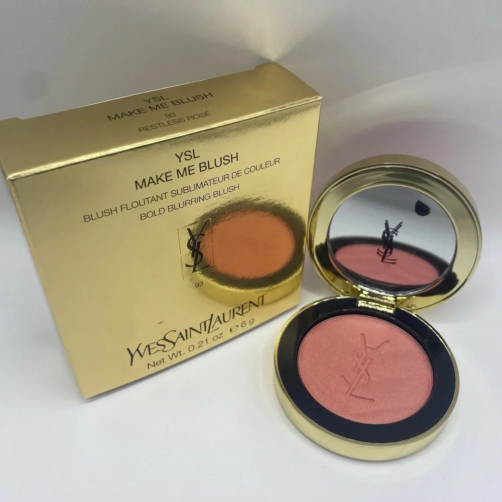 Yves Saint Laurent YSL Make Me Blush 24H Buildable Powder Blush 93 Restless Rose